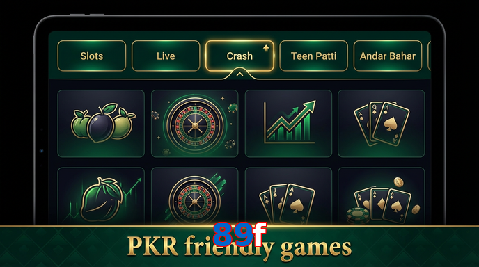 Game list for 89F games section