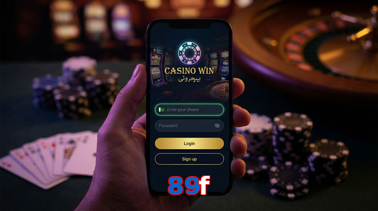 Main screen of 89F login page for PK players